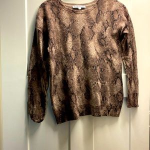 The cashmere project size xs taupe and brown
